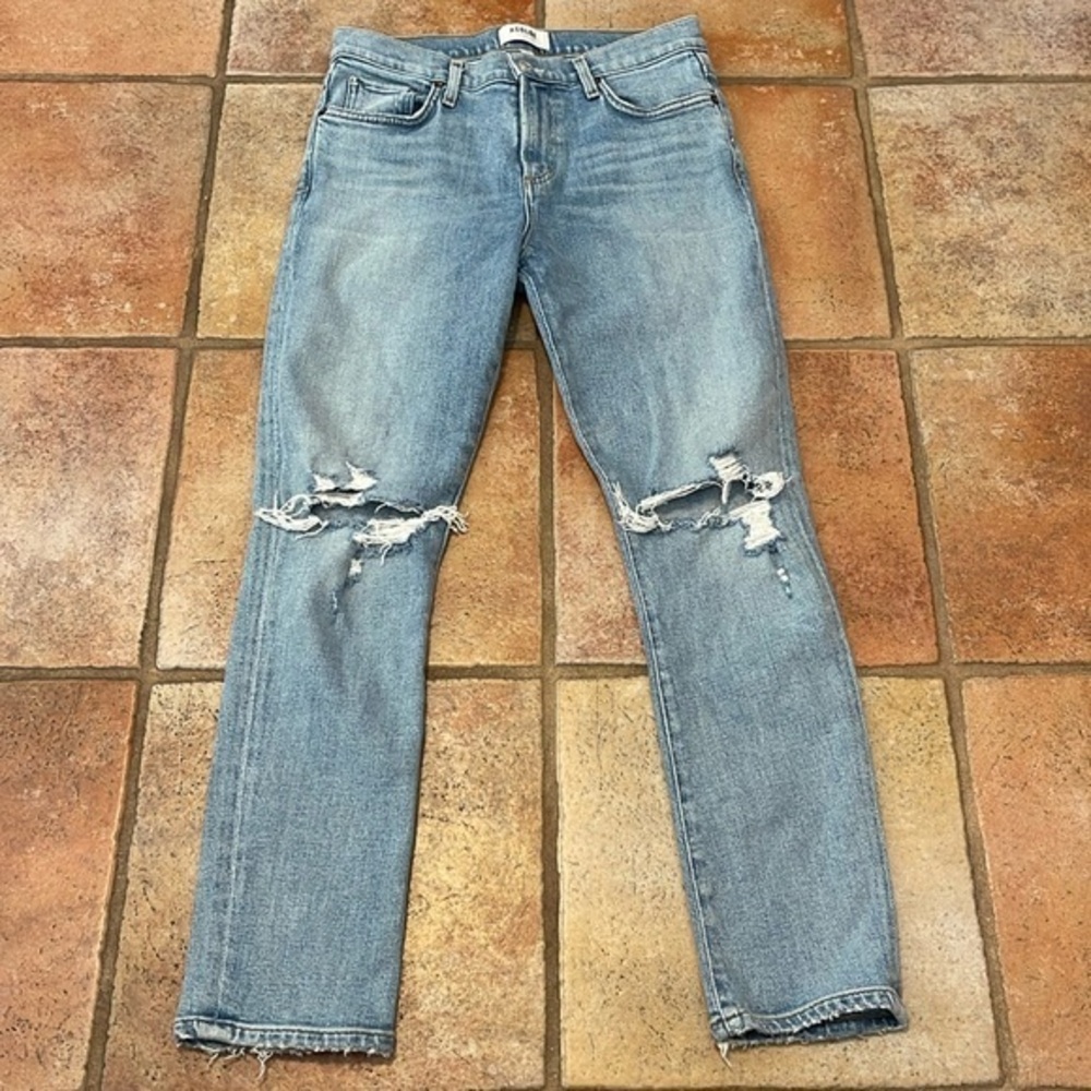 AGOLDE DISTRESSED TO I JEANS SIZE 26